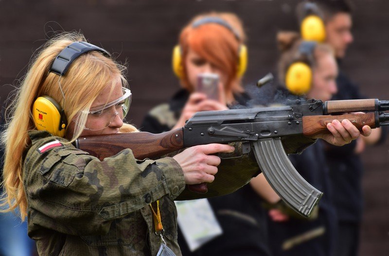 Zdjęcie z poprzednich edycji Ogólnopolskiego  Turnieju Klas o Profilu Mundurowym 11